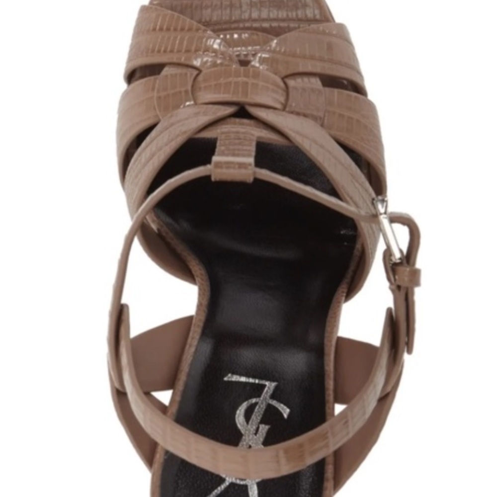 Yves Saint Laurent Croc Tribute Heels